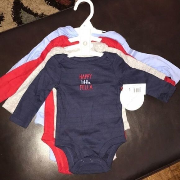 Baby Assorted long Sleeve onesies​​ - Picture 4 of 10